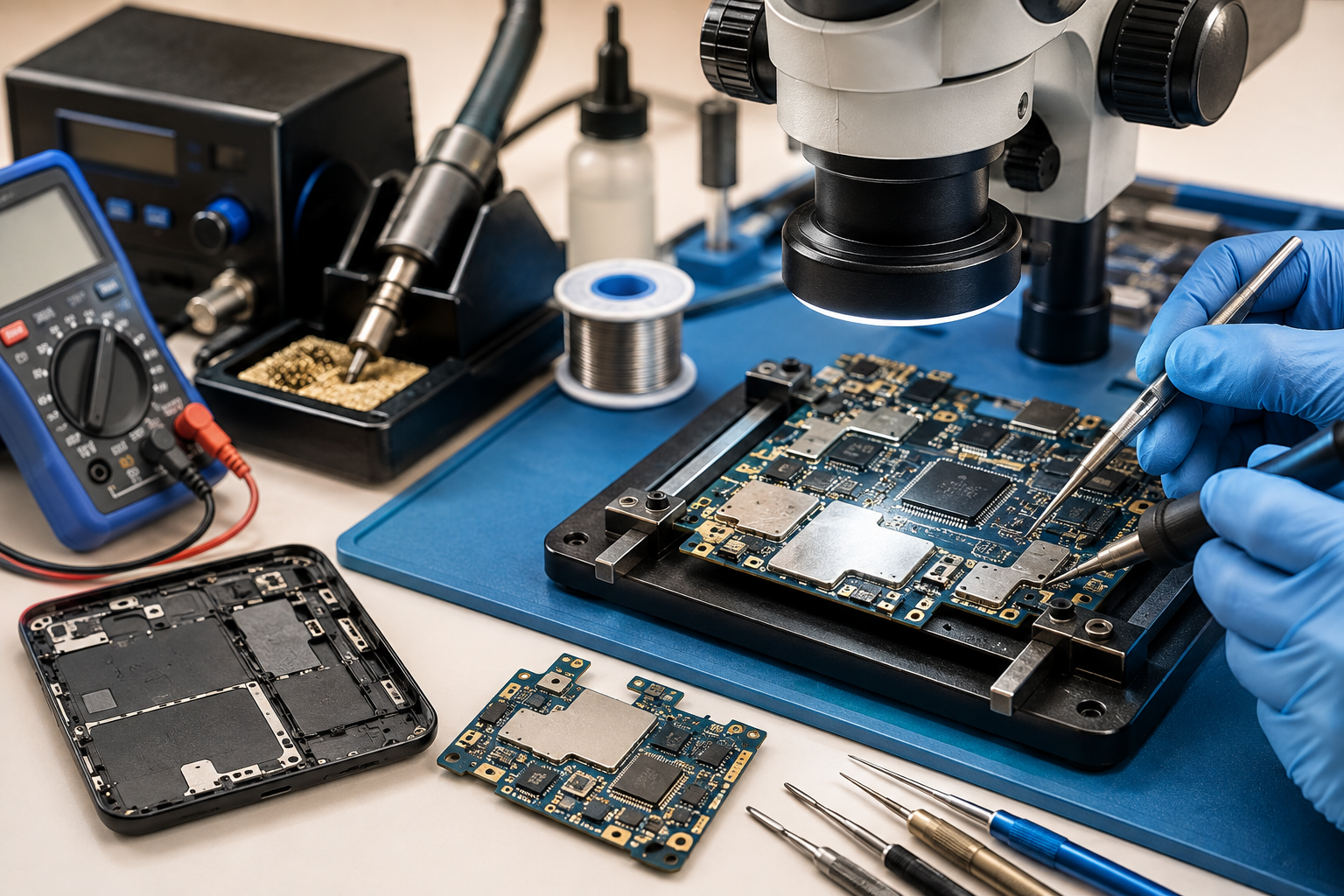 advanced chip level motherboard repairing course